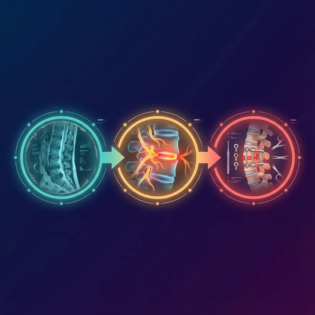 ASD Classification Spectrum - Progression from radiographic to symptomatic disease