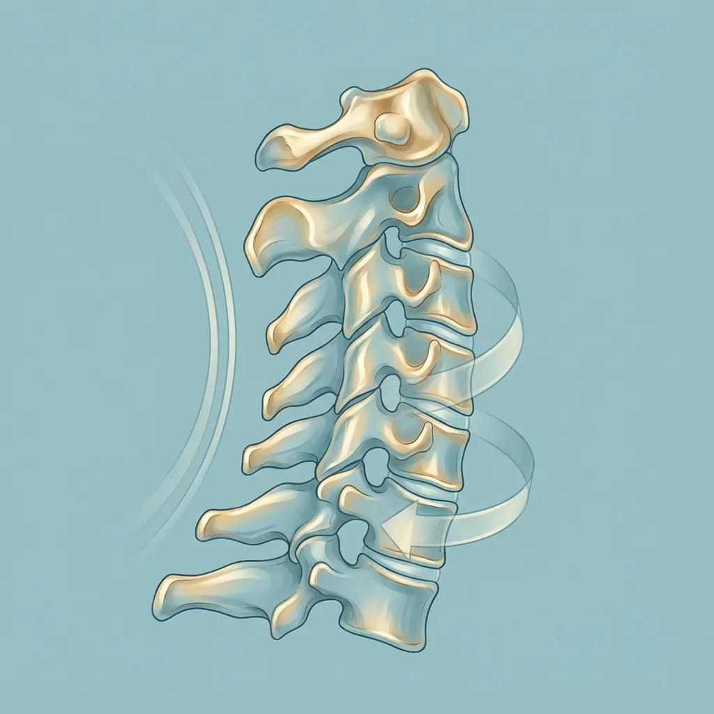Cervical spine motion patterns and biomechanics