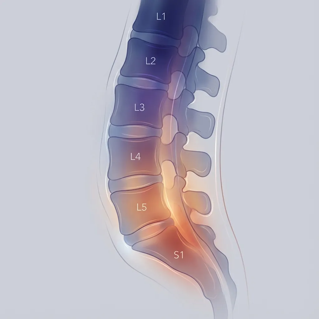 Load distribution patterns in the lumbar spine