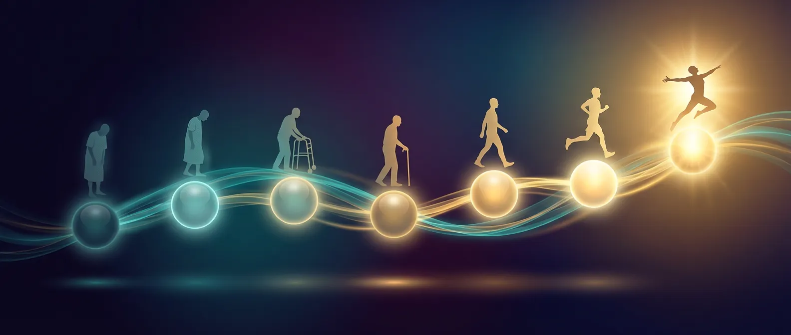 Recovery journey timeline visualization