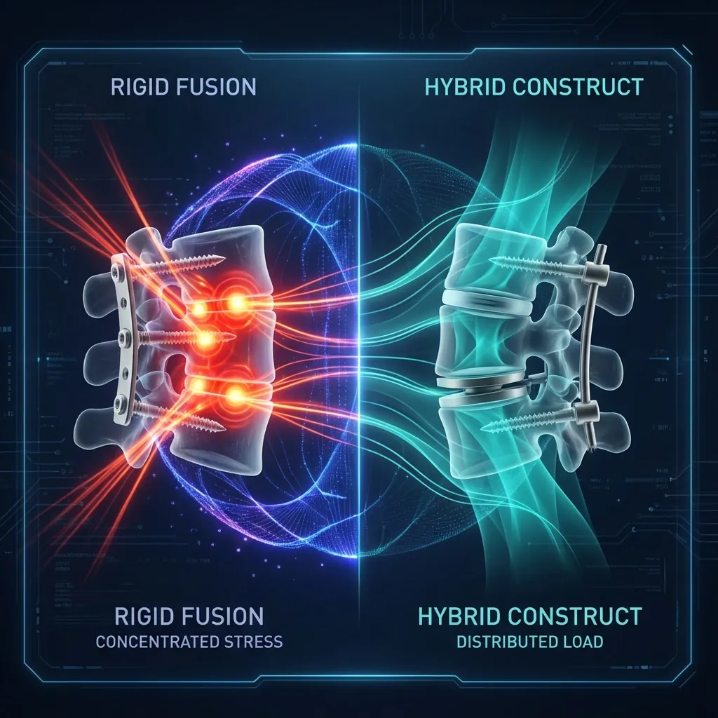 Biomechanical load distribution comparison