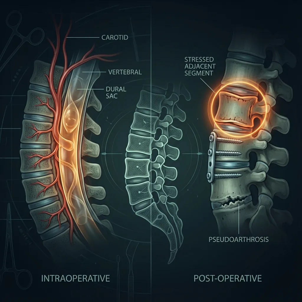 Surgical complications visualization